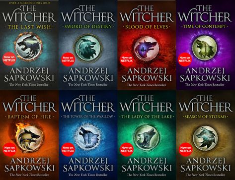 The series you must read: The Witcher – Pages of Wonder Witcher Books, The Witcher Series, Witcher Series, Blood Elf, The Witcher Books, The Last Wish, Magic Powers, Mystery Novels, World Of Books