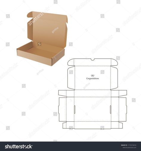 Packaging Diy Box, Box Blueprint, Box Packaging Templates, Diy Gift Box Template, Paper Box Diy, Penanda Buku, Packaging Template Design, Paper Box Template, Idee Cricut