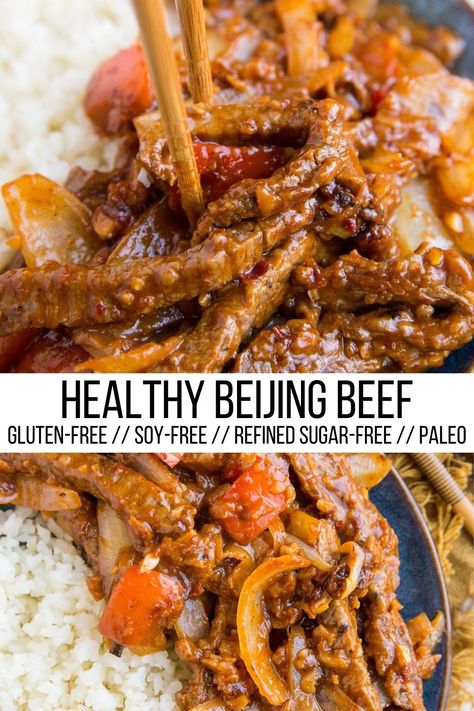 Bejing Beef, Beijing Beef, Cooking Chinese Food, Crispy Beef, Vegetable Fried Rice, Chinese Cooking Recipes, Soy Recipes, Healthy Recipes On A Budget, Low Sugar Recipes