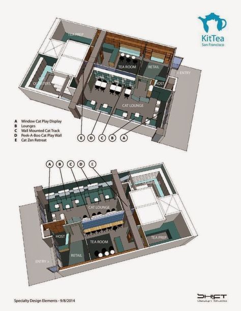 Cat Cafe Layout, Kitty Cafe, Cat Lounge, Cat Seat, New Cat, Cat Cafe, Cafe Interior, Table Seating, Tea House