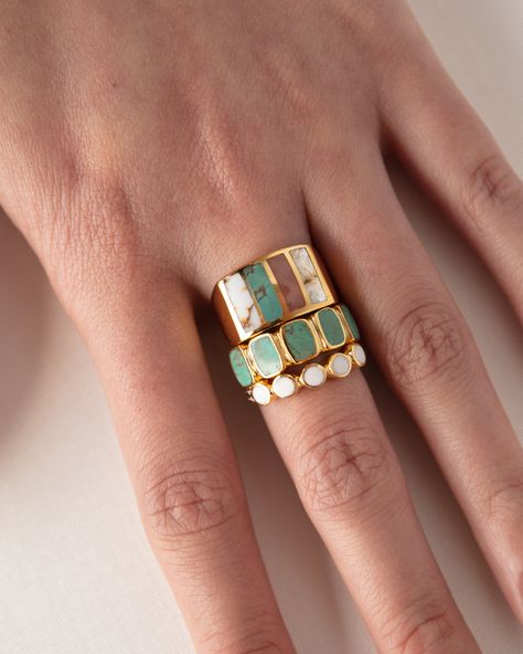 Vintage turquoise ring