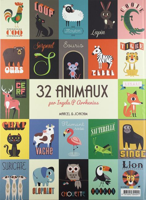 Ingela Arrhenius Illustrations, Ingela Arrhenius, Mid Century Illustration, Milk Magazine, Animal Graphic, Art Et Illustration, Animal Books, Graphic Design Fun, Book Projects