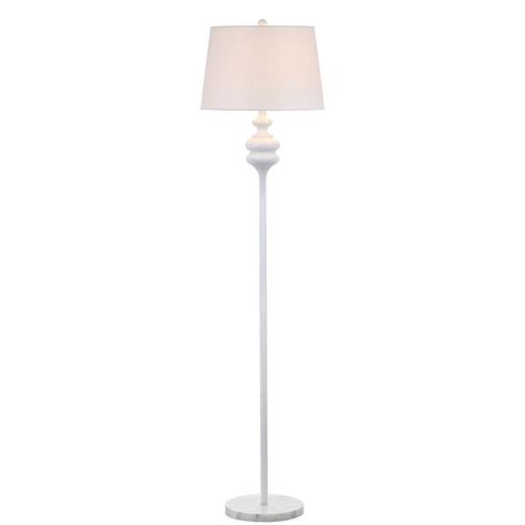 SAFAVIEH Lighting 68-inch Torc White Floor Lamp - 17"x17"x67.5" - Bed Bath & Beyond - 14429092 Nursery Floor Lamp, Lighting Floor Lamp, Woodland Bedroom, Lamp Tall, Classic Floor Lamps, Floor Lamp White, Nursery Lighting, Nursery Lamp, Nursery Room Inspiration