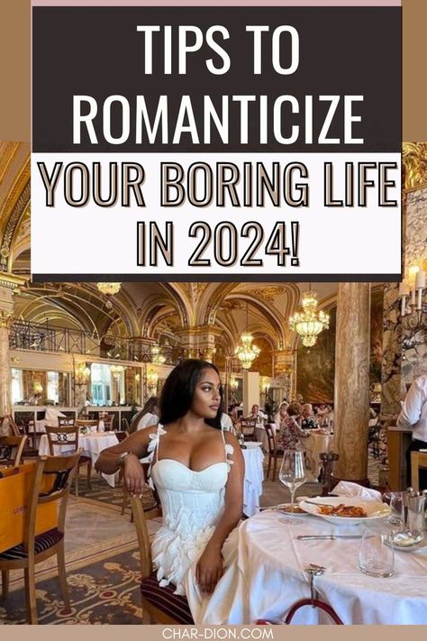 how to romanticize your life Life Of My Dreams, Romanticize Your Life, Lavish Lifestyle, Romanticising Life, Turn Your Life Around, She's A Lady, Healthy Lifestyle Habits, Vintage Black Glamour, Boring Life