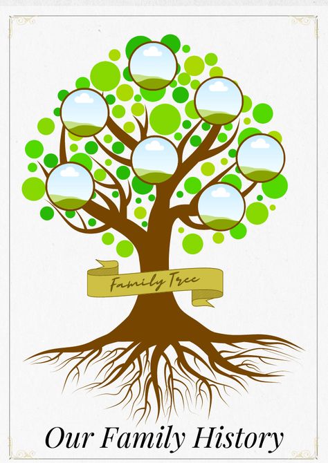 Download a Free Family Tree Templates Family Tree 8 Members, Family Tree Template Aesthetic, Family Tree Designs Templates, Family Tree Outline, Family Tree Background, Family Tree Forms, Family Tree Templates, Slate Ideas, Blank Family Tree Template