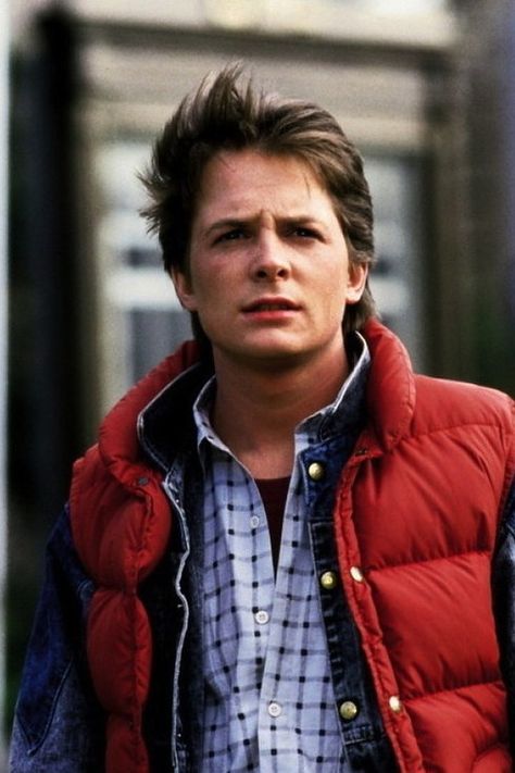 Marty Mcfly Costume, Super Easy Halloween Costumes, Best Diy Halloween Costumes, Michael Fox, 2015 Halloween Costumes, 80s Fashion Men, 80s Fashion Trends, Doc Brown, J Fox