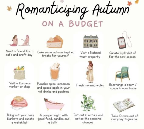 Romanizing Life, Romanticizing Summer, Bullet Notes, Cottagecore Life, Mental Growth, Relationship Activities, Romanticising Life, Practicing Self Love, Fall Mood Board