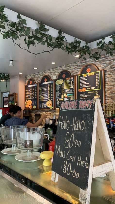 loc: boac, marinduque, philippines the cafe like restaurant right in front of boac’s plaza / boac museum 💘 Restaurant In Philippines, Marinduque Philippines, Native Restaurant, Pizza Buns, Greens Restaurant, Small Restaurant, Gourmet Pizza, Bohol, The Cafe