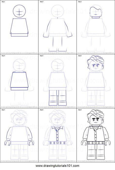 Lego Step By Step, Lego Football, Art Style Tips, Step On A Lego, Art Learning, Lego Christmas, Banner Printable, Drawing Sheet, Lego Characters