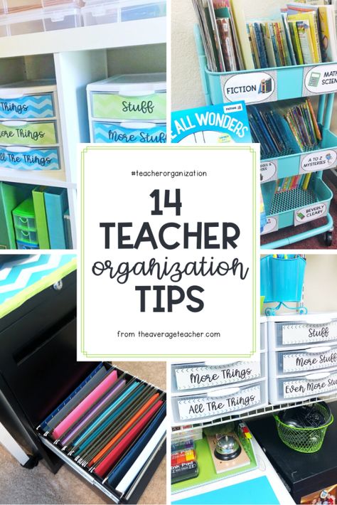 Math Writing Prompts, Teacher Organization Ideas, Teacher Storage, Math Review Activities, Ideas For The Classroom, Paper Clutter Organization, Photo Box Storage, Organized Classroom, Library Organization