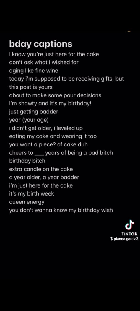 Ig Captions For Dinner, 20th Bday Insta Captions, Picture With Mom Caption, 23rd Bday Caption, 13 Birthday Caption Ideas, Birthday 23 Quotes, Birthday Captions Instagram For Yourself 23rd, 28 Birthday Captions, 20s Birthday Caption