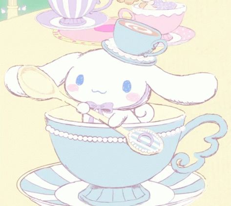 Sanrio Gif, Cinnamoroll Wallpaper, A Bunny, Gif