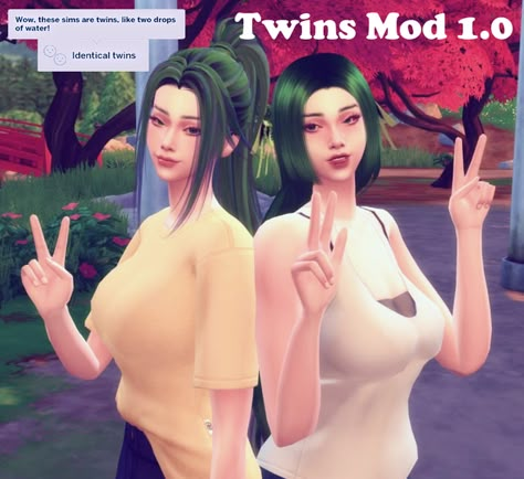 Twins Mod 1.0 | Patreon Twins Mod Sims 4, Sims 4 Matrix Cc, Sims 4 Eyes Slider, Sims 4 Hearing Aid Cc, Twin Cc Sims 4, Sims 4 Cc Patreon Gameplay Mods, Sims 4 Cc Updated, Camera Mod Sims 4, Sims 4 Twin Mod