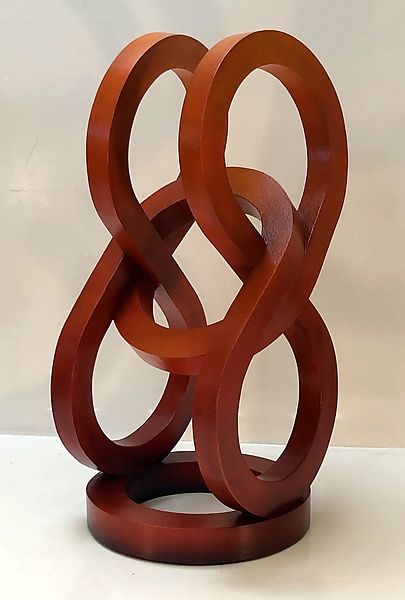 Radian by John Wilbar (Wood Sculpture) (44" x 20") Abstract Wood Carving, Antique Wood Furniture, Studio Chair, Wood Bending, Wood Sled, Art Class Projects, Best Table Saw, Woodcarving Ideas, Wood Sculpture Art