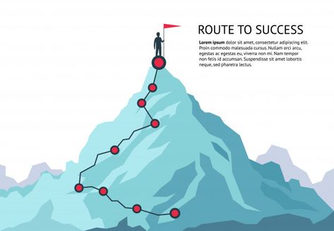 Mountain journey path. route challenge i... | Premium Vector #Freepik #vector #infographic Path Graphic Design, Life Journey Illustration, Mountain Infographic, Paths Illustration, Challenges Illustration, Journey Infographic, Gamification Education, Journey Illustration, Challenge Illustration