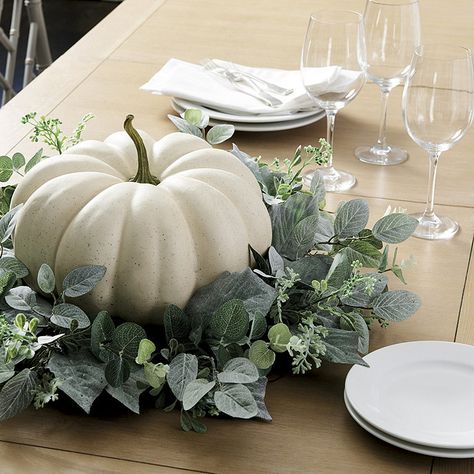 Planter Filler, Dorms Decor, Creative Pumpkin Decorating, Pumpkin Planter, Fall Table Centerpieces, Tafel Decor, Fall Thanksgiving Decor, Fall Deco, Pumpkin Centerpieces