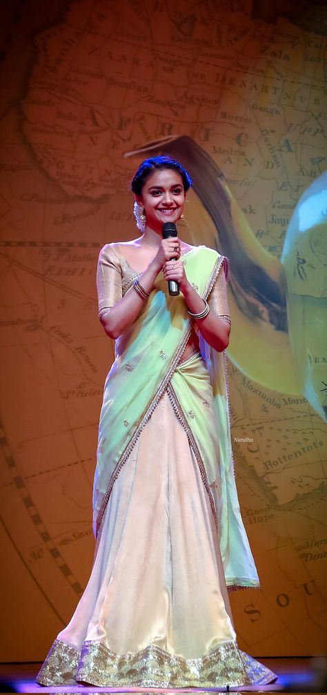 Keerthy Suresh In Miss India, Keerthi Suresh Outfits, Keerthi Suresh In Saree, Mahanati Keerthi Suresh Pics, Keerthi Suresh Cute, Keerthi Suresh Saree, Keerthy Suresh Saree, Kriti Suresh, Retro Theme Dress