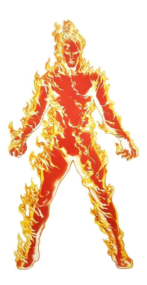 Fantastic Four Marvel, Marvel Characters Art, Human Torch, Marvel Artwork, Alex Ross, Arte Dc Comics, Marvel Comics Wallpaper, Superhero Characters, Fire Powers