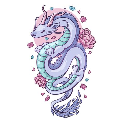 Asian dragon showing its glory PNG Design Cute Dragon Breathing Fire, Dragon Card Ideas, Asian Dragon Art, Cute Chinese Dragon, Year Tattoo, Dragon Png, Chinese Lantern Festival, Shot Film, Wing Tattoo Designs