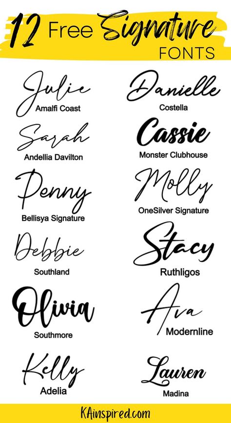 Fonts For Vinyl Lettering, Free Cricut Fonts Cursive, Cursive Svg Fonts Free, Cricut Name Fonts, Best Fonts For Tumblers, Free Dafont Fonts, Bold Cursive Tattoo Fonts, Free Script Fonts For Cricut, Dafont Cursive Fonts