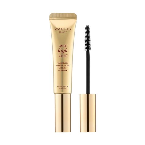 Wander Beauty Mile High Club Volume and Length Mascara Cruelty Free Mascara, Length Mascara, Smudge Proof Mascara, Summer Beauty Essentials, Mascara Review, Mile High Club, Wander Beauty, Lengthening Mascara, Best Mascara