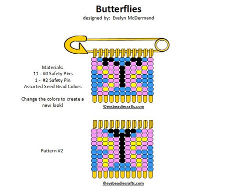 Safety Pin Butterfly, Safety Pin Jewelry Patterns, Bead Pins, Friendship Pins, Safety Pin Art, Beaded Pins, Pin Keychain, Butterfly Gif, Safety Pin Crafts