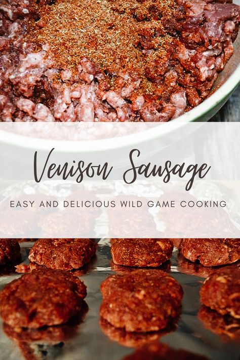 Venison Breakfast Sausage, Venison Sausage Recipes, Homemade Breakfast Sausage Recipe, Breakfast Sausage Seasoning, Sausage Spices, Venison Sausage, Elk Recipes, Pork Sausage Recipes, Breakfast Scramble