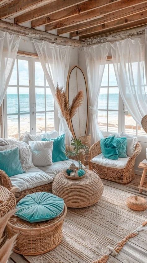 Mint Green Room, Green Room Design, Best Greige Paint, Best Greige, Beachy Living Room, Boho Beach House, Greige Paint, Maximalist Interior, Living Room Orange