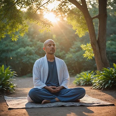 How to Meditate: A Beginner’s Guide to Finding Inner Peace | by Ravifuke | Jul, 2024 | Medium Meditate Aesthetic, Meditation Man, Yoga Man, Peaceful Meditation, What Is Meditation, How To Meditate, Learn To Meditate, Body Scanning, Meditation For Beginners