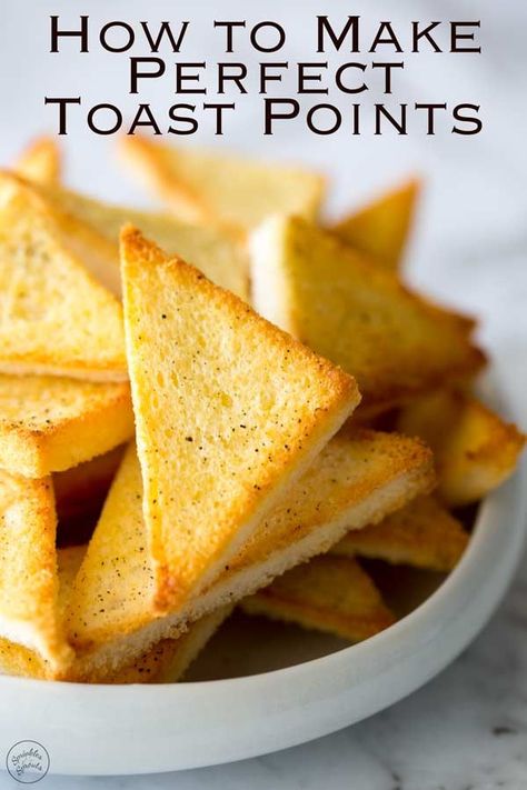 Toast Points, Gluten Free Puff Pastry, Savory Bread, Sprout Recipes, Appetizer Bites, Vegetarian Appetizers, Party Appetizer, Breakfast Idea, Appetizer Dips