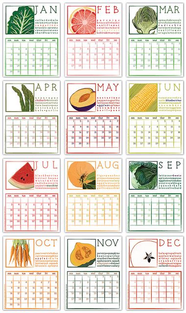 seasonal foods calendar, love. Seasonal Fruits And Vegetables, Meal Calendar, Season Calendar, 달력 디자인, Seasonal Fruits, Whats In Season, Planning Calendar, Printable Menu, Seasonal Food