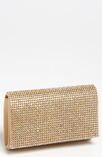 $78, Gold Sequin Clutch: Tasha Rhinestone Clutch Gold. Sold by Nordstrom. Click for more info: https://lookastic.com/women/shop_items/46515/redirect Gold Prom Clutch, Glamorous Gold Clutch With Bling, Ck Bags, Elegant Gold Crystal Clutch, Formal Gold Hand-embellished Clutch, Golden Clutch, Glamorous Gold-tone Clutch Evening Bag, Gold Clutch Purse, Luxury Gold Hand-embellished Clutch