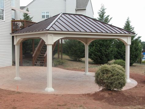 Pergola Ideas For Patio, Vinyl Pergola, Modern Roofing, Pergola Curtains, House Roof Design, Country Lane, Roof Architecture, Shed Roof, Patio Roof