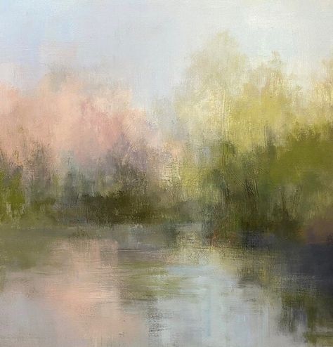 Marsh Painting, Pastel Sec, Pastel Landscape, Minimalist Landscape, Abstract Expressionism Art, Expressionism Art, Chalk Pastels, 3d Texture, Abstract Art Landscape