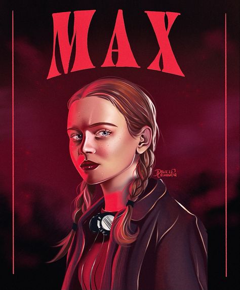 Max Mayfield, stranger things 4, stranger things art, max Mayfield fanart, Sadie sink, portrait Max Mayfield Fanart, Max Mayfield, Stranger Things 4, Stranger Things Art, Stranger Things Netflix, Sadie Sink, Tokio Hotel, Room Posters, Stranger Things