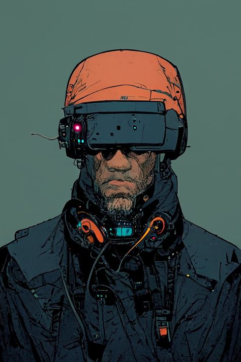 ArtStation - Cyberpunk Illustrations Cyberpunk Art Male, Cyberpunk Tech, Cyberpunk Concept Art, Cyberpunk 2020, Cyborgs Art, Black Cartoon Characters, Cyberpunk Character, Black Cartoon, Game Master