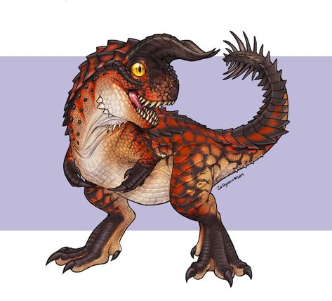 this is the hyperendocrin Carnotaurus Drawing Dinosaurs, A Dinosaur, The Isle, Dinosaurs, Art