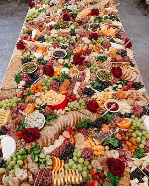 Large Table Charcuterie, 8ft Grazing Table, Giant Cheese Board, Massive Cheese Board, Large Group Charcuterie Board, Charcuterie Long Board, Grazing Table Charcuterie Board, Full Table Of Food, Mega Charcuterie Board