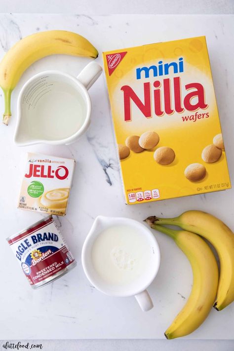 Banana Pudding Recipe Easy Condensed Milk, Banana Pudding Box Recipe, Banana Pudding Evaporated Milk, Banana Pudding With Banana Cream Pudding, Banana Pudding Recipe With Condensed Milk, Sweetened Condensed Milk Banana Pudding, Vanilla Wafer Pudding Recipe, Banana Pudding No Cool Whip, Banana Pudding Condensed Milk Cool Whip