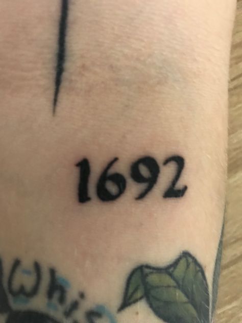 My tribute to the Salem Witch Trials, which started in February of 1692! Salem Tattoos Ideas, Witch Tattoo Wrist, Witch Aesthetic Tattoo Sleeve, Witch Trials Tattoo, Salem Witch Trials Tattoo, Salem Aesthetic Witches, Salem Witch Tattoo Ideas, 1692 Tattoo, Salem Massachusetts Tattoo