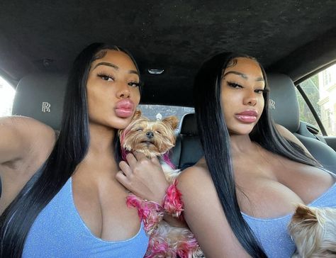 Shannon and Shannade Clermont (@clermonttwins) • Instagram photos and videos Shannade Clermont, Clermont Twins, Bad Girls Club, Asian Doll, Model Aesthetic, Bestie Goals, Girls World, Famous Celebrities, Bad Girl