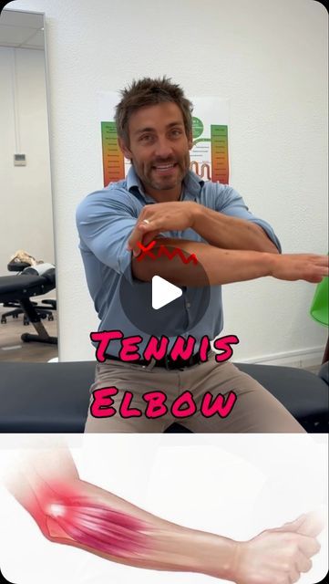 James Somerset Osteopath on Instagram: "Fast tennis elbow relief. #tenniselbow #tenniselbowrelief" Elbow Tendon Exercises, How To Treat Tennis Elbow, Tenis Elbow Exercise, Exercises For Tennis Elbow, Tennis Elbow Relief Remedies, Tennis Elbow Relief Exercises, Tennis Elbow Exercises Physical Therapy, Tennis Elbow Stretches, Tennis Elbow Relief