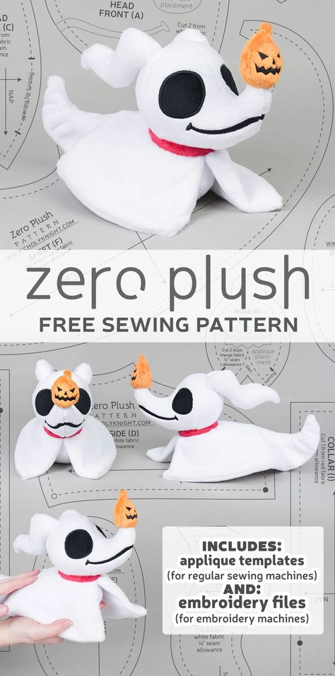 Plush Template, Sewing Templates, Halloween Sewing, Cute Sewing Projects, Animal Sewing Patterns, Plushie Patterns, Sewing Stuffed Animals, Applique Templates, Plush Pattern