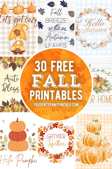 These 8x10 free fall printables will give your home an autumn touch. From fall subway art to buffalo check pumpkin art, there are plenty of fall printables to frame and add to your fall decorations and home decor. Fall Subway Art, Fall Leaf Decor, Wreath Printable, Free Fall Printables, Fall Decor Diy Crafts, Pumpkin Printable, Free Falling, Diy Fall Wreath, Pumpkin Art