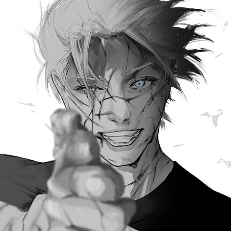 Gogo Satoru, Gojo Satoru, Boy Art, Handsome Anime Guys, Handsome Anime, Jujutsu Kaisen, Final Fantasy, Anime Fanart, Manga Art