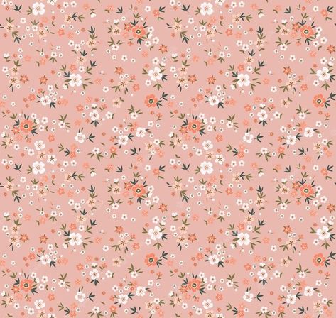 Flowers Black Background, Vintage Floral Backgrounds, Small Yellow Flowers, Lilac Background, Flora Pattern, Flower Print Pattern, Small Pink Flowers, Pink Flowers Wallpaper, Coral Background