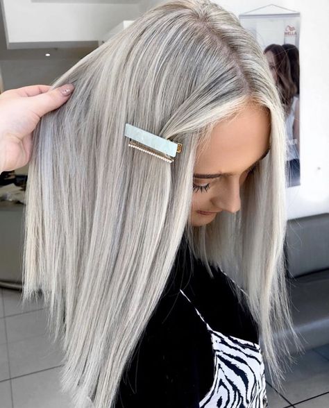 @ daisy_goord Ash Blonde Hair Platinum, White Blonde Babylights, Platinum Blonde Babylights, Silver Blonde Hair Balayage, Platinum Babylights, White Blonde Balayage, Solid Blonde, Light Ash Blonde Hair, Ash Blonde Hair Balayage