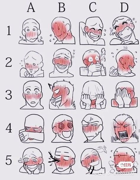 Make Me Blush, Drawing Face Expressions, Desen Realist, Siluete Umane, Face Drawing Reference, Creative Drawing Prompts, Gambar Figur, 캐릭터 드로잉, 인물 드로잉