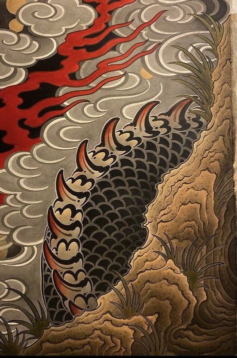 Traditional Japanese Tattoo Flash, American Traditional Tattoo Ideas, Skull Girl Tattoo, Japanese Flower Tattoo, Traditional Tattoo Ideas, Traditional Tattoo Designs, Japanese Art Styles, Japanese Dragon Tattoos, Japan Tattoo Design