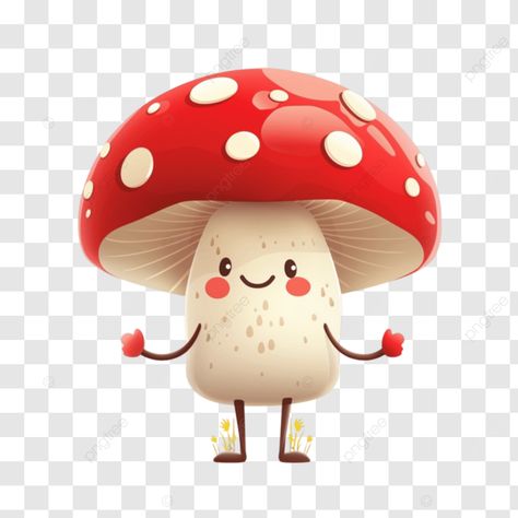 fantasy red mushroom   joyful woodland creature icon red mushroom mascot character cartoon fungus Mushroom Cartoon, Fly Agaric Mushroom, Cartoon Mushroom, Red Mushroom, Character Cartoon, Mascot Character, Transparent Image, Woodland Creatures, Business Flyer